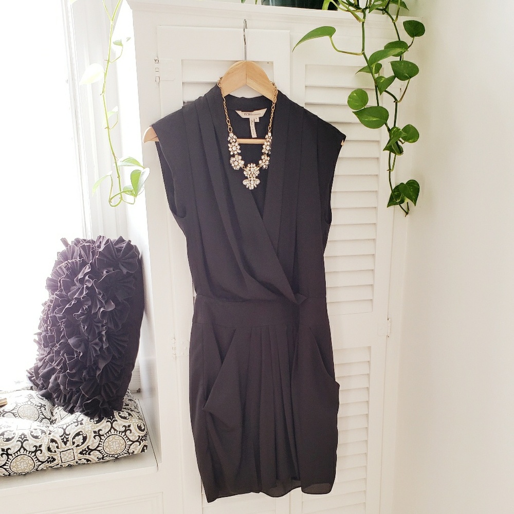 BCBG EUC Little Black Dress Size 4